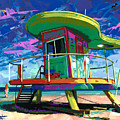 Miami Beach Lifeguard Tower